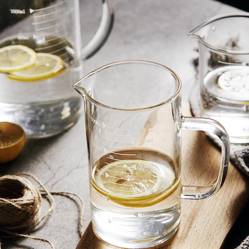 Messbecher Glas Hitzebeständig Für Präzises Abmessen In Der Küche 2