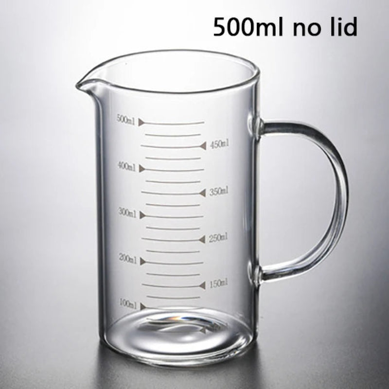 Messbecher Glas Hitzebeständig Für Präzises Abmessen In Der Küche 4