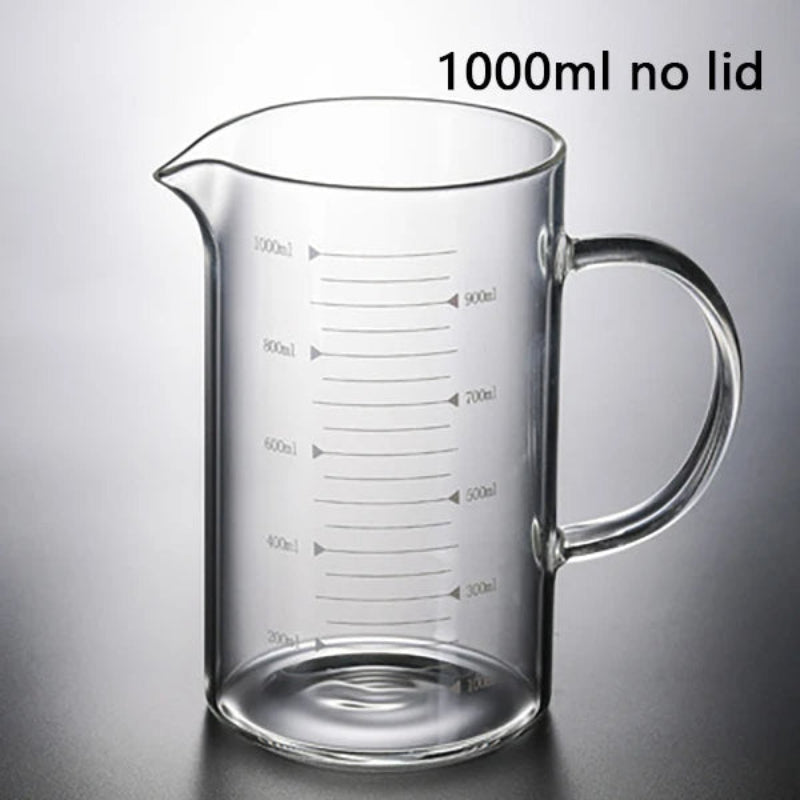 Messbecher Glas Hitzebeständig Für Präzises Abmessen In Der Küche 5
