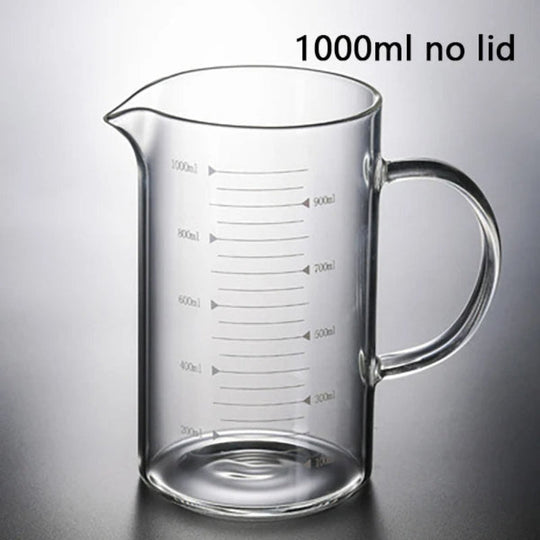 Messbecher Glas Hitzebeständig Für Präzises Abmessen In Der Küche 5