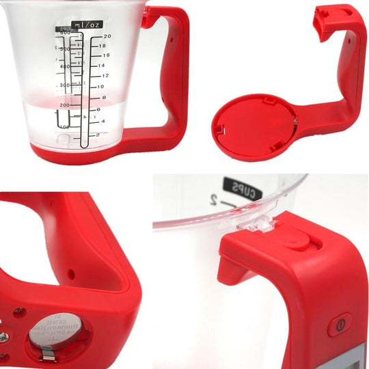 Messbecher mit LCD-Display und Multifunktionalität für präzise Messungen 1