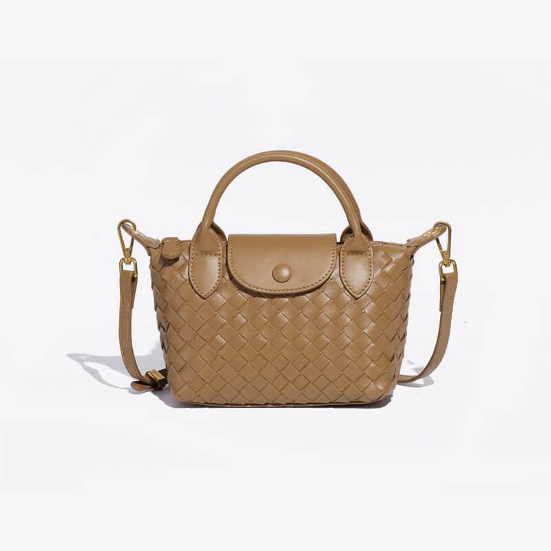 Mini-Tasche für Damen mit geflochtenem Design 16
