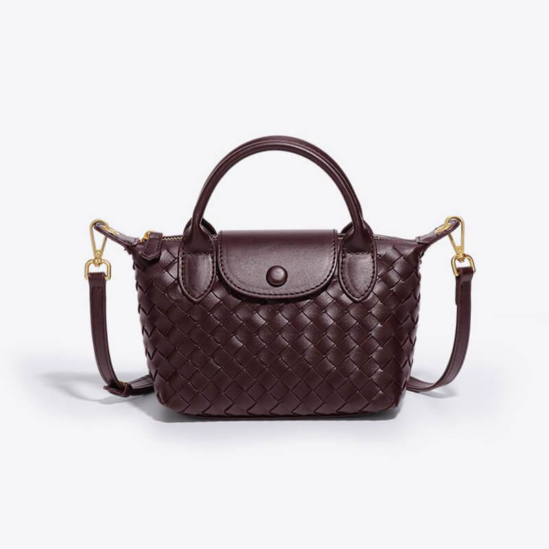 Mini-Tasche für Damen mit geflochtenem Design 18