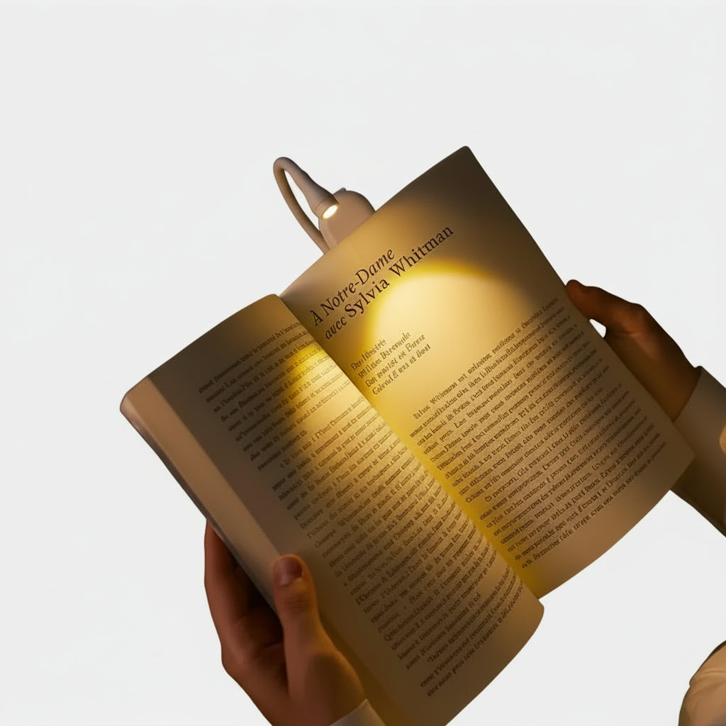 Mini Buchlicht Tragbares Nachtlicht für Leser 0