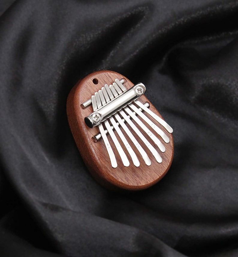 Mini Kalimba 8-Key Kompakt für Anfänger 0