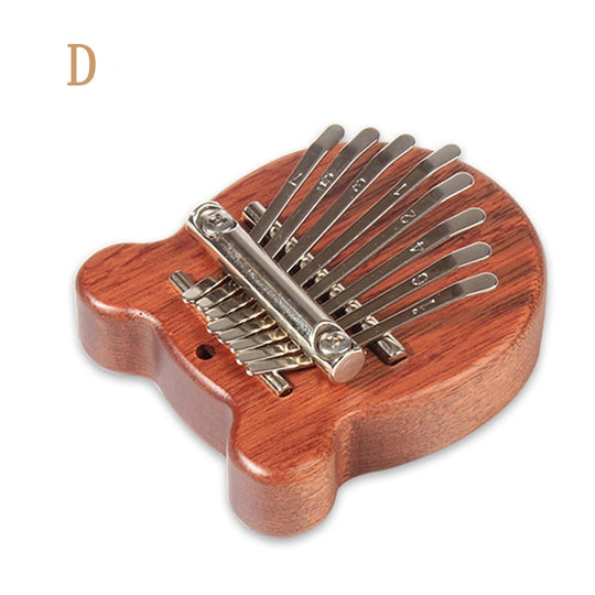 Mini Kalimba 8-Key Kompakt für Anfänger 10