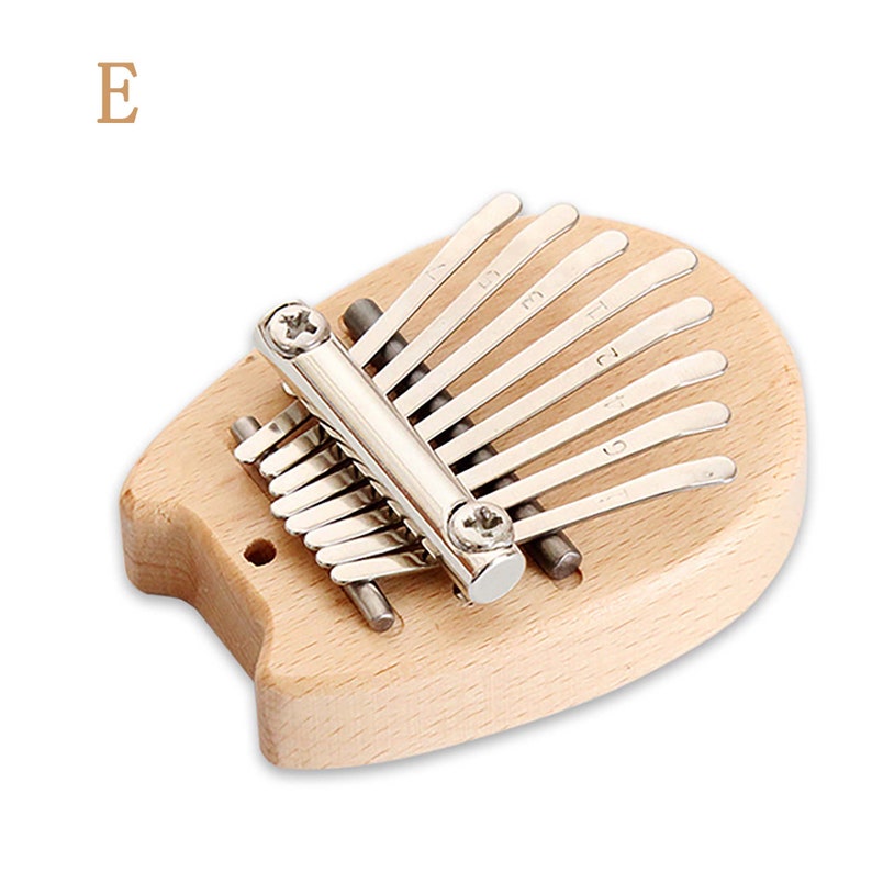 Mini Kalimba 8-Key Kompakt für Anfänger 11