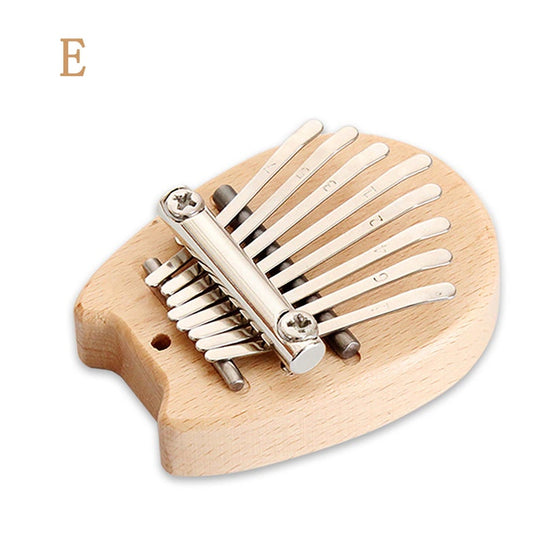 Mini Kalimba 8-Key Kompakt für Anfänger 11