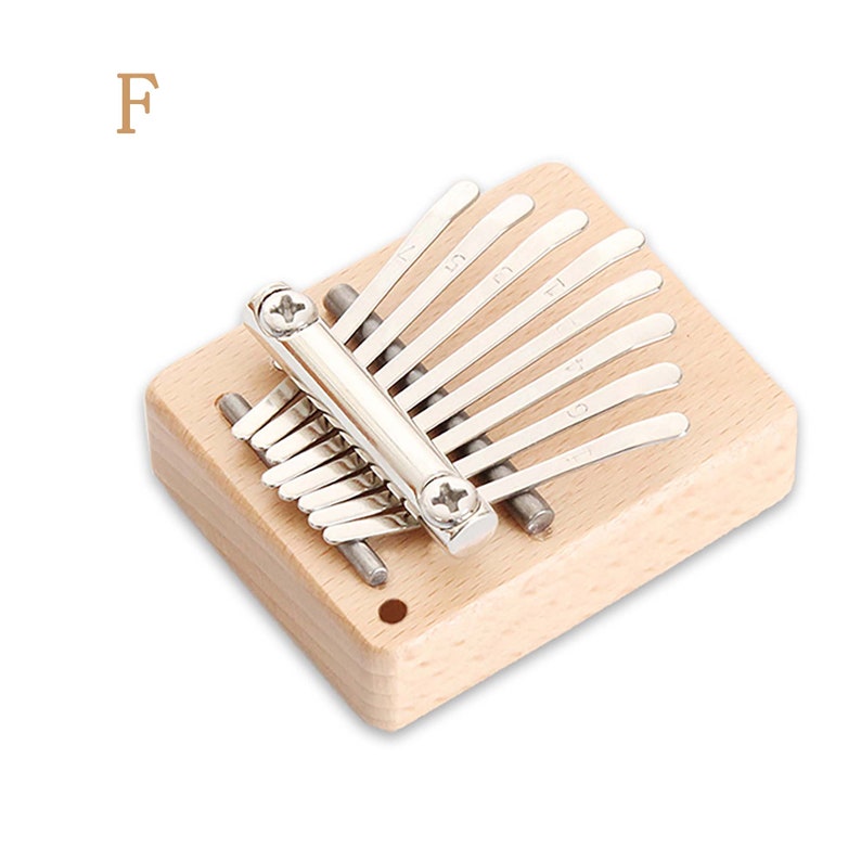Mini Kalimba 8-Key Kompakt für Anfänger 13