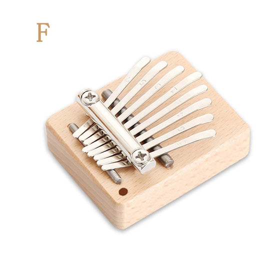 Mini Kalimba 8-Key Kompakt für Anfänger 13