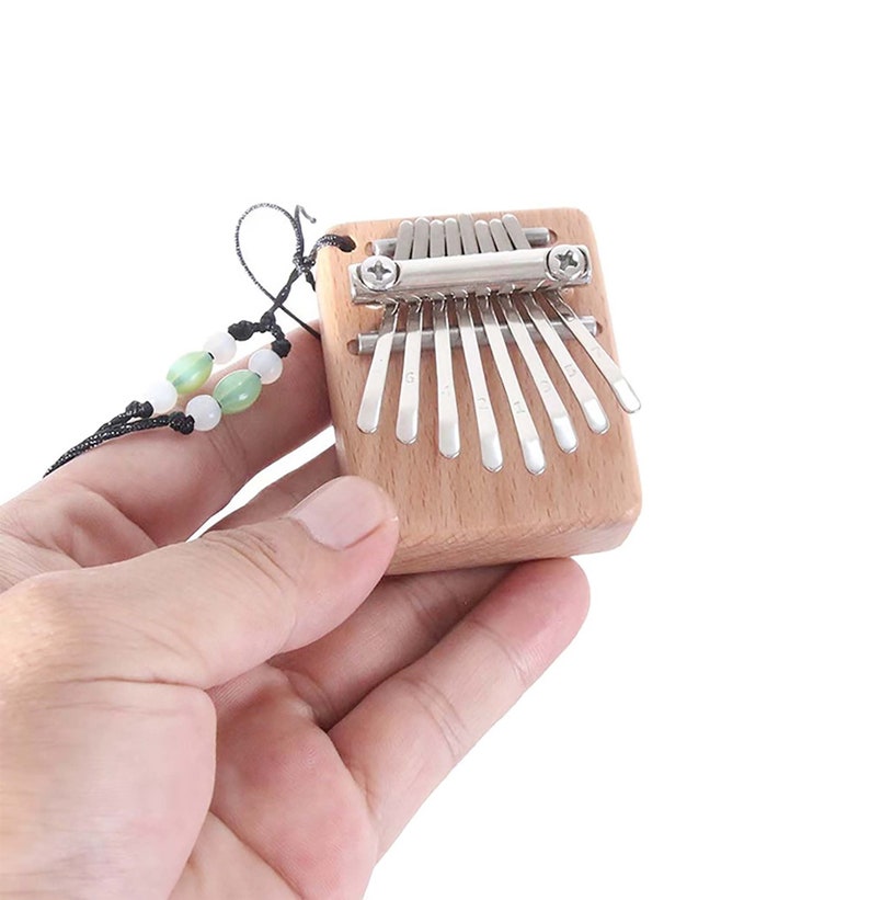 Mini Kalimba 8-Key Kompakt für Anfänger 3