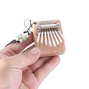 Mini Kalimba 8-Key Kompakt für Anfänger 8