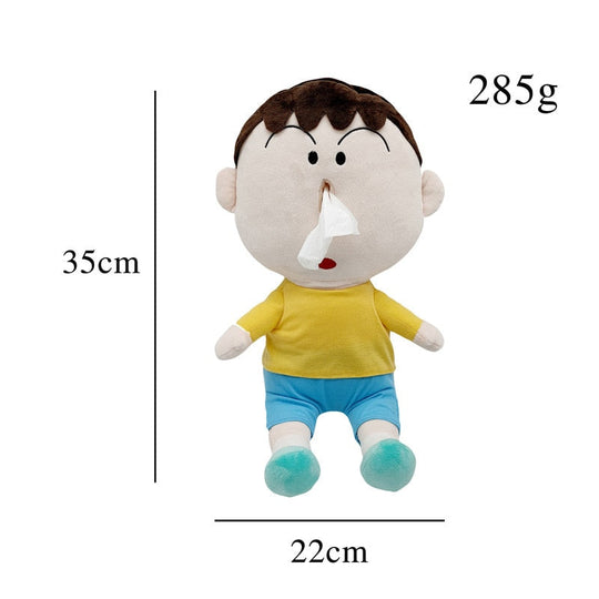 Mini Taschentuchbox Kuscheltier Für Kinderzimmer Lustiges Design 0