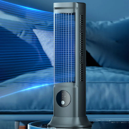Mini Tischventilator Leise Mit Wiederaufladbarer Klimaanlage Und Drei Geschwindigkeitsstufen 1