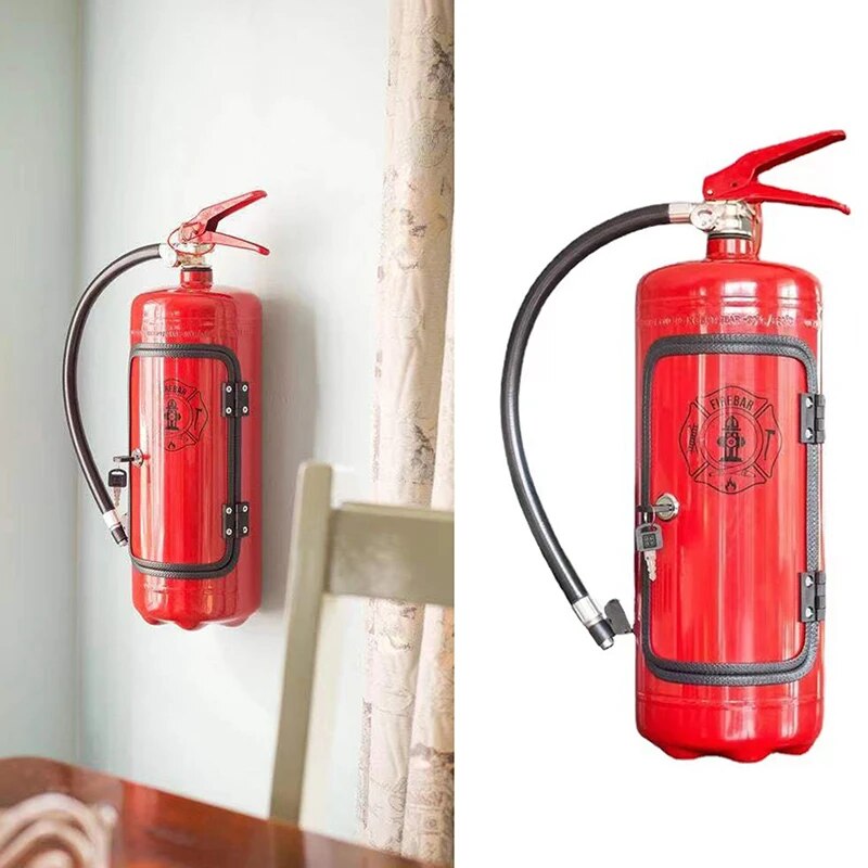 Minibar im Feuerlöscher versteckt 7