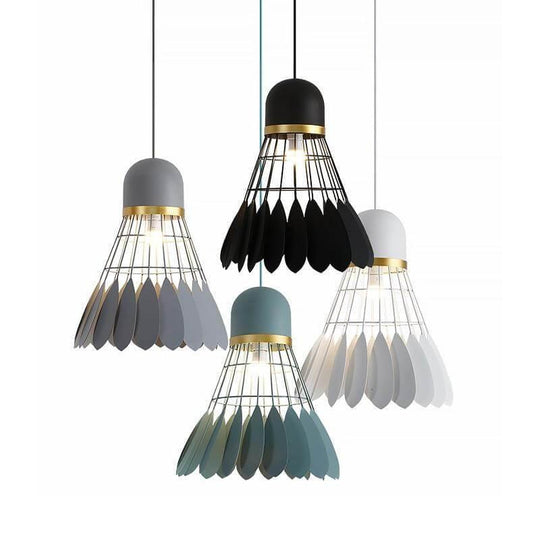 Minimalistische Kandelaberlampe im Badminton-Stil 5
