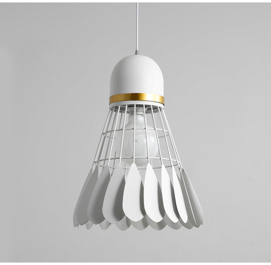 Minimalistische Kandelaberlampe im Badminton-Stil 6