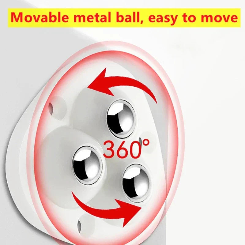 Möbelrollen Selbstklebend 360° Drehbar Für Schwerlast Möbeltransport 5