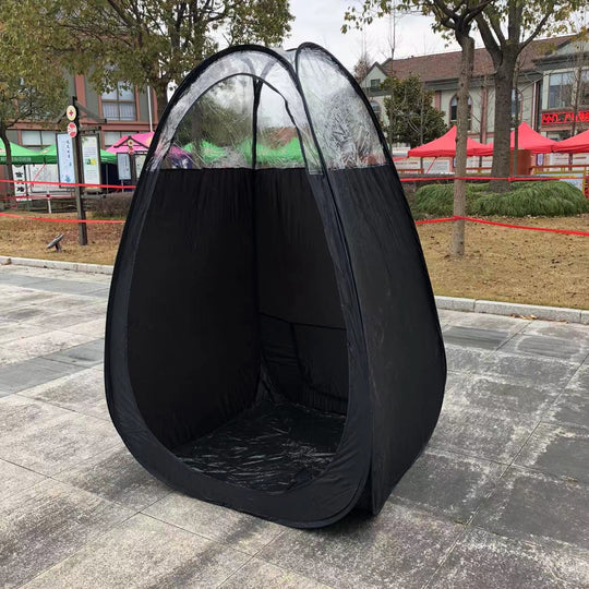 Mobile Umkleidekabine mit Sichtschutz für Damen und Herren, Pop-up Design für Camping und Festivals 0