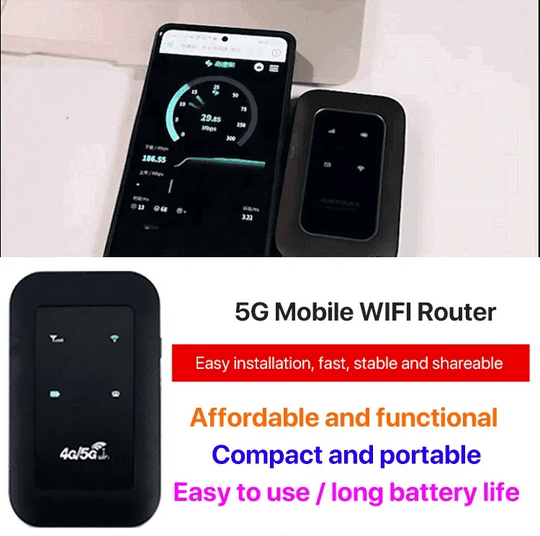 Mobiler 5G WLAN Router Kompakt 6