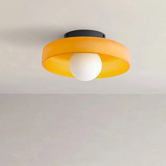 Moderne Deckenleuchte AuraDisc Rund 1