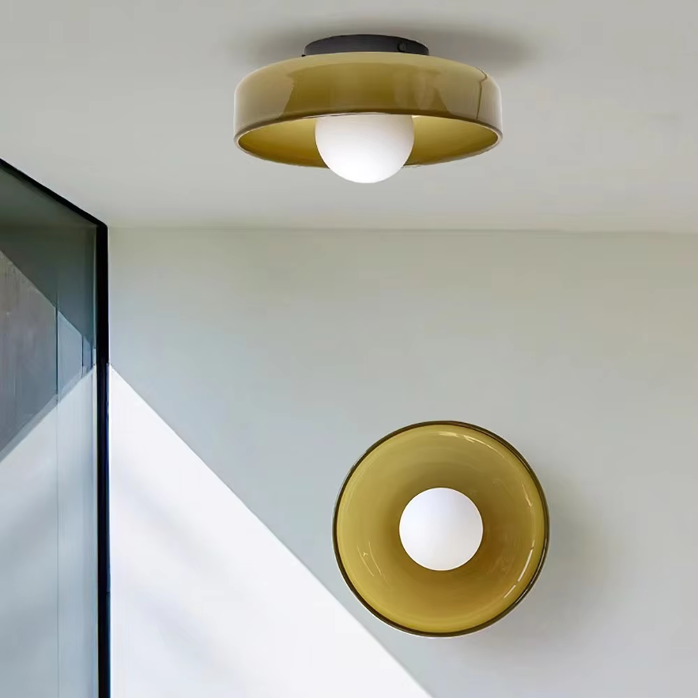 Moderne Deckenleuchte AuraDisc Rund 2