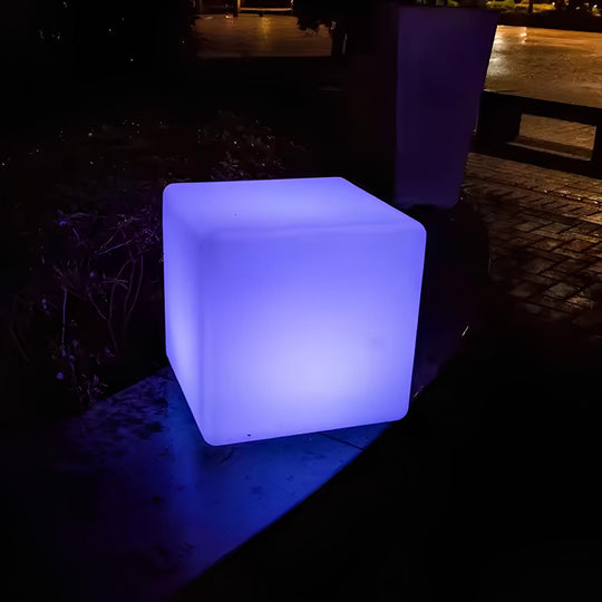 Moderne Gartenlampe Würfelform für stilvolle Beleuchtung 3