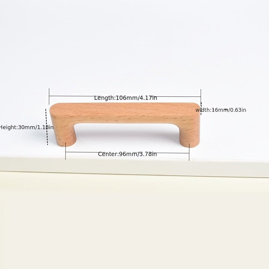 Moderne Holzschrankgriffe für Küche und Möbel 0