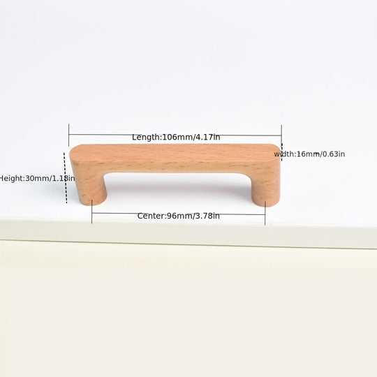 Moderne Holzschrankgriffe für Küche und Möbel 0