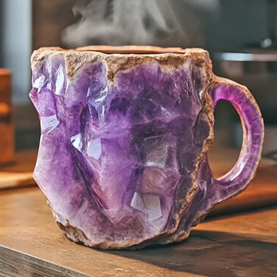 Moderne Kaffeetasse Kristall für Heiße und Kalte Getränke - Stilvoller Kaffeebecher für Jeden Anlass 1