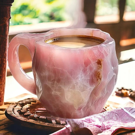 Moderne Kaffeetasse Kristall für Heiße und Kalte Getränke - Stilvoller Kaffeebecher für Jeden Anlass 3