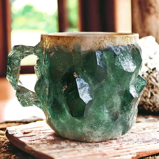 Moderne Kaffeetasse Kristall für Heiße und Kalte Getränke - Stilvoller Kaffeebecher für Jeden Anlass 4