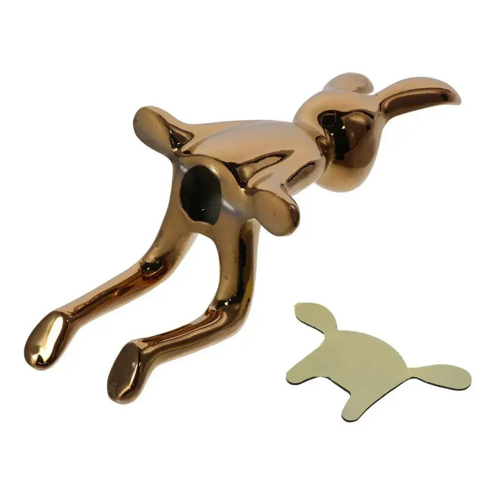 Moderne Kaninchen-Skulptur für Stilvolle Wohnräume 4