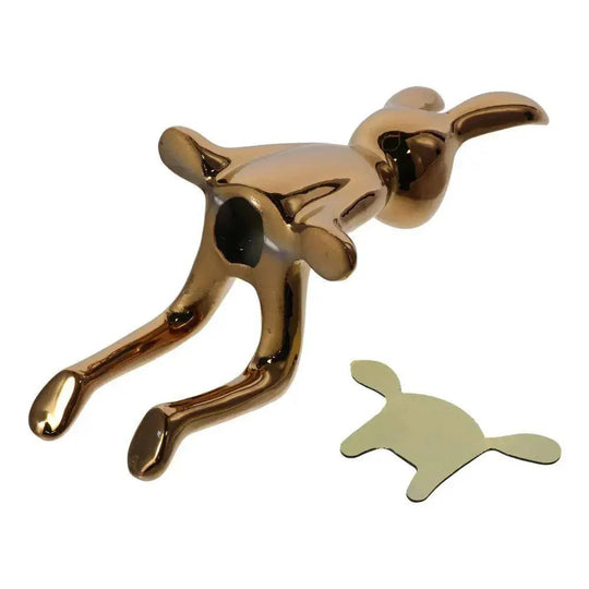 Moderne Kaninchen-Skulptur für Stilvolle Wohnräume 4