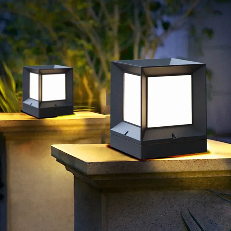 Moderne LED-Außenstehleuchte für Einfahrten und Gärten 4