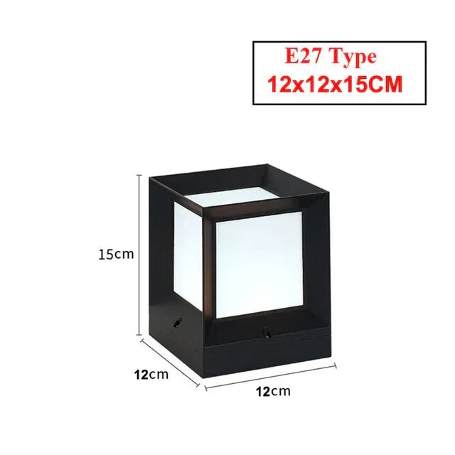 Moderne LED-Außenstehleuchte für Einfahrten und Gärten 5