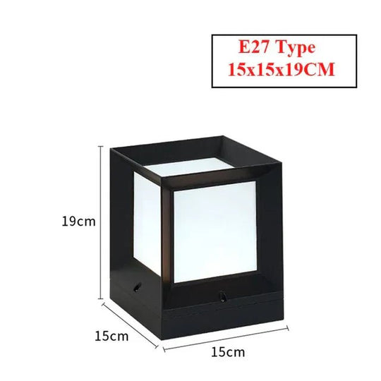 Moderne LED-Außenstehleuchte für Einfahrten und Gärten 6