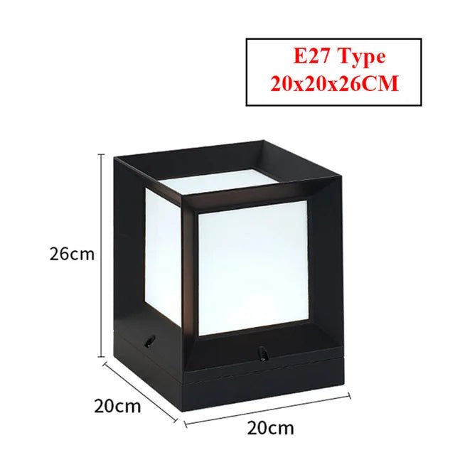 Moderne LED-Außenstehleuchte für Einfahrten und Gärten 7