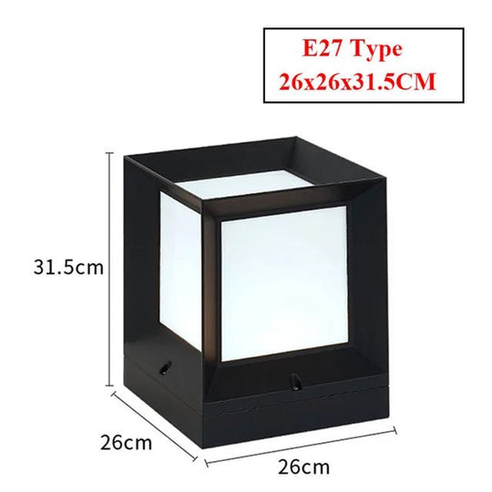 Moderne LED-Außenstehleuchte für Einfahrten und Gärten 8