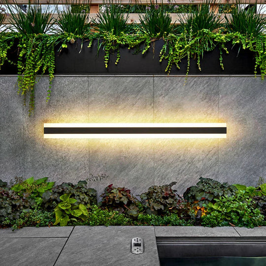 Moderne LED-Außenwandleuchte für Garten und Terrasse 2