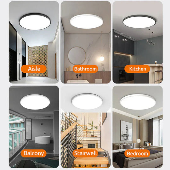 Moderne LED-Deckenlampe für stilvolle Wohnräume 8