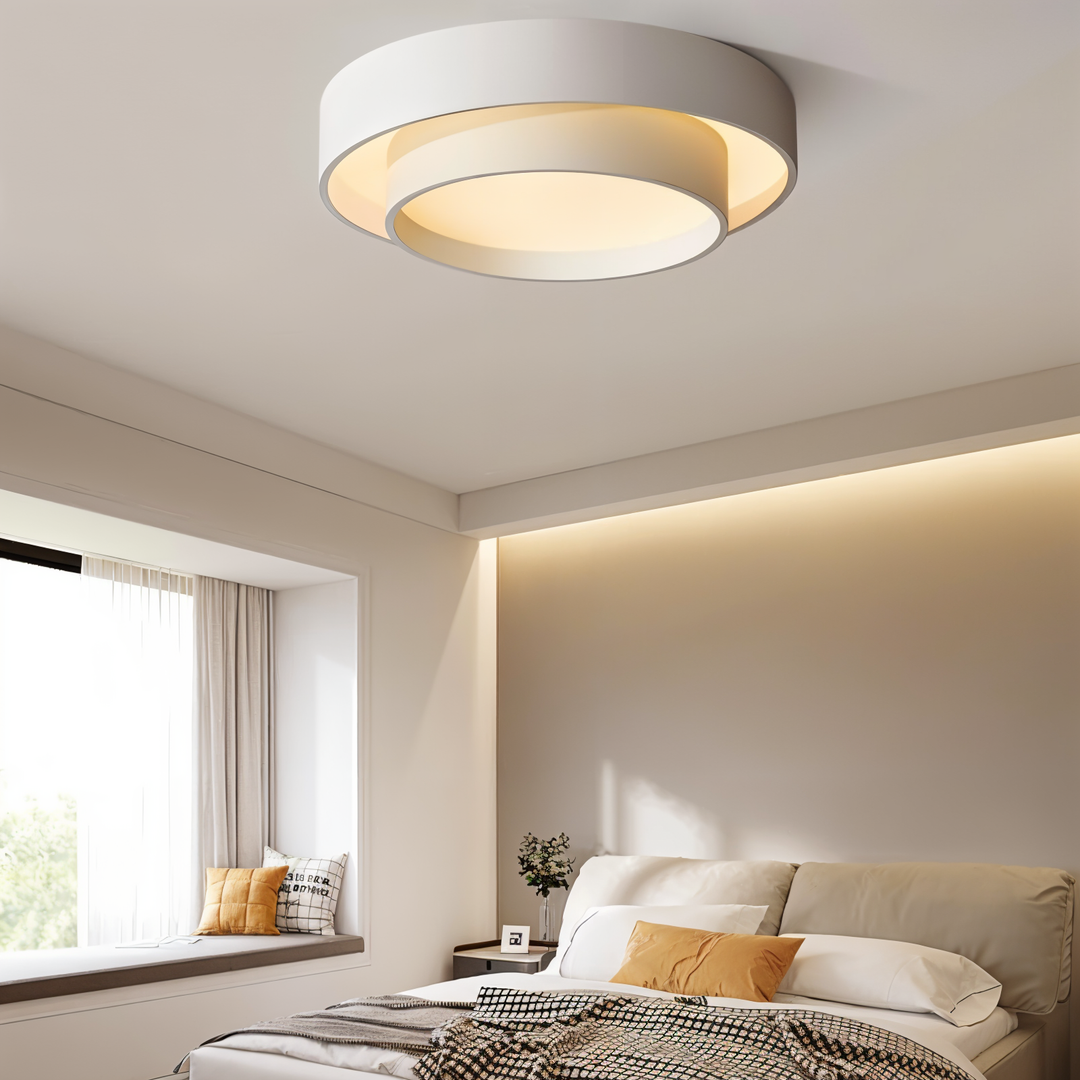 Moderne LED-Deckenleuchte Ring Design 1