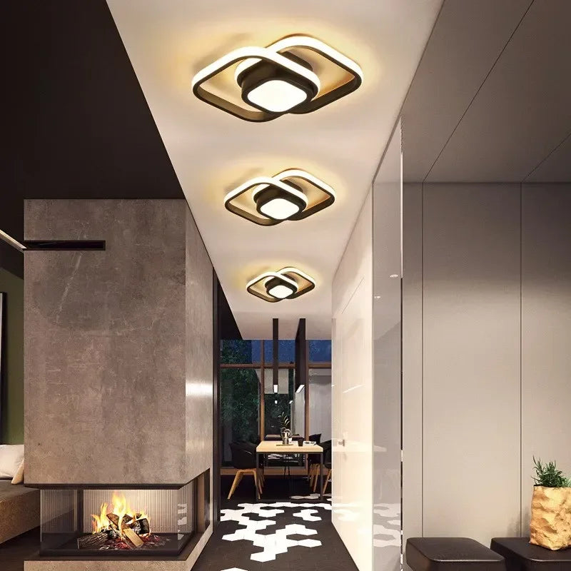 Moderne LED-Deckenleuchte mit kreativem Design 3