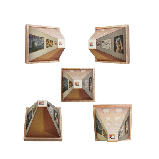 Moderne LED-Wandlampe 3D Kunst für Zuhause 2