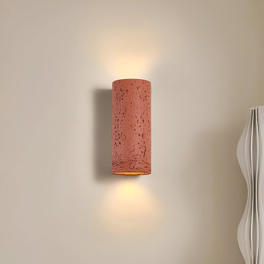 Moderne LED-Wandleuchte Zylindrisch für Innen- und Außenbereich 1