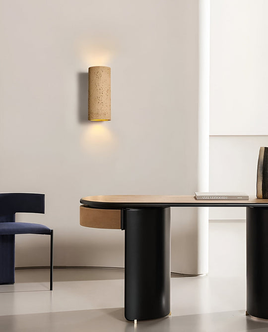 Moderne LED-Wandleuchte Zylindrisch für Innen- und Außenbereich 4