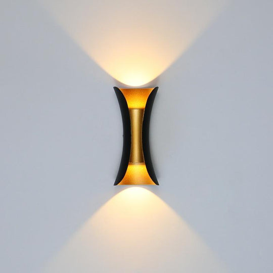 Moderne LED-Wandleuchte für den Außenbereich 5