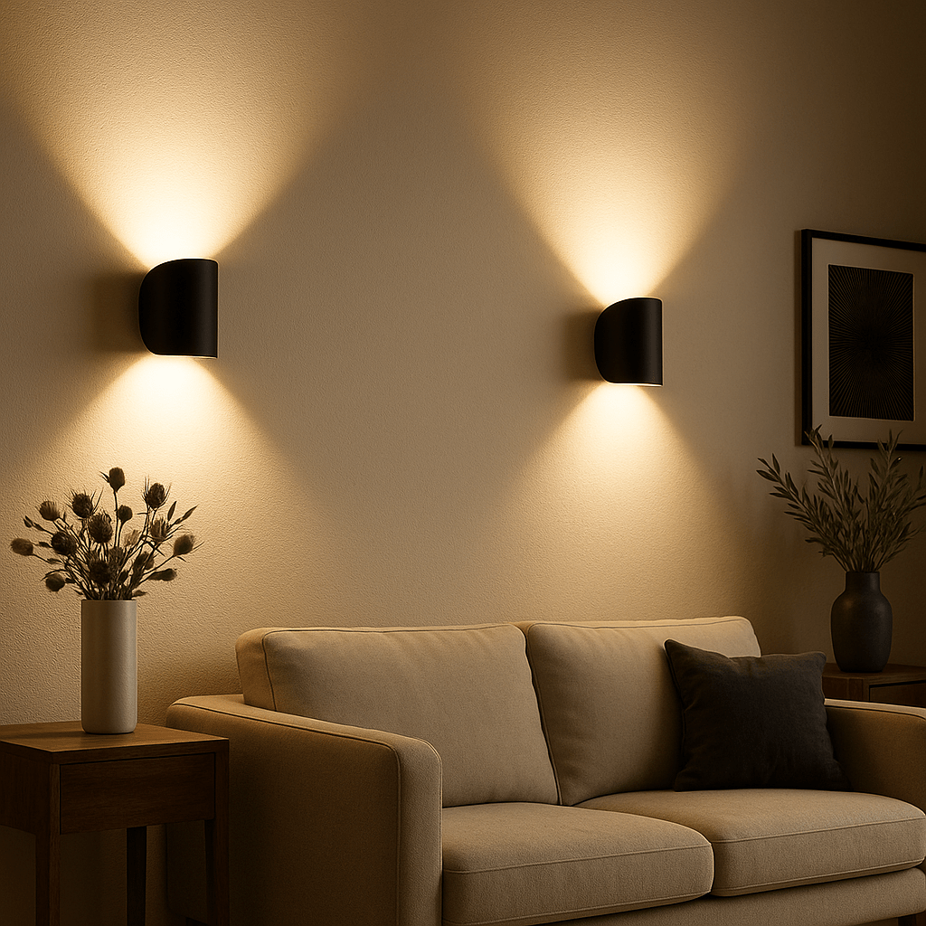 Moderne LED-Wandleuchte für stilvolle Wohnräume 1