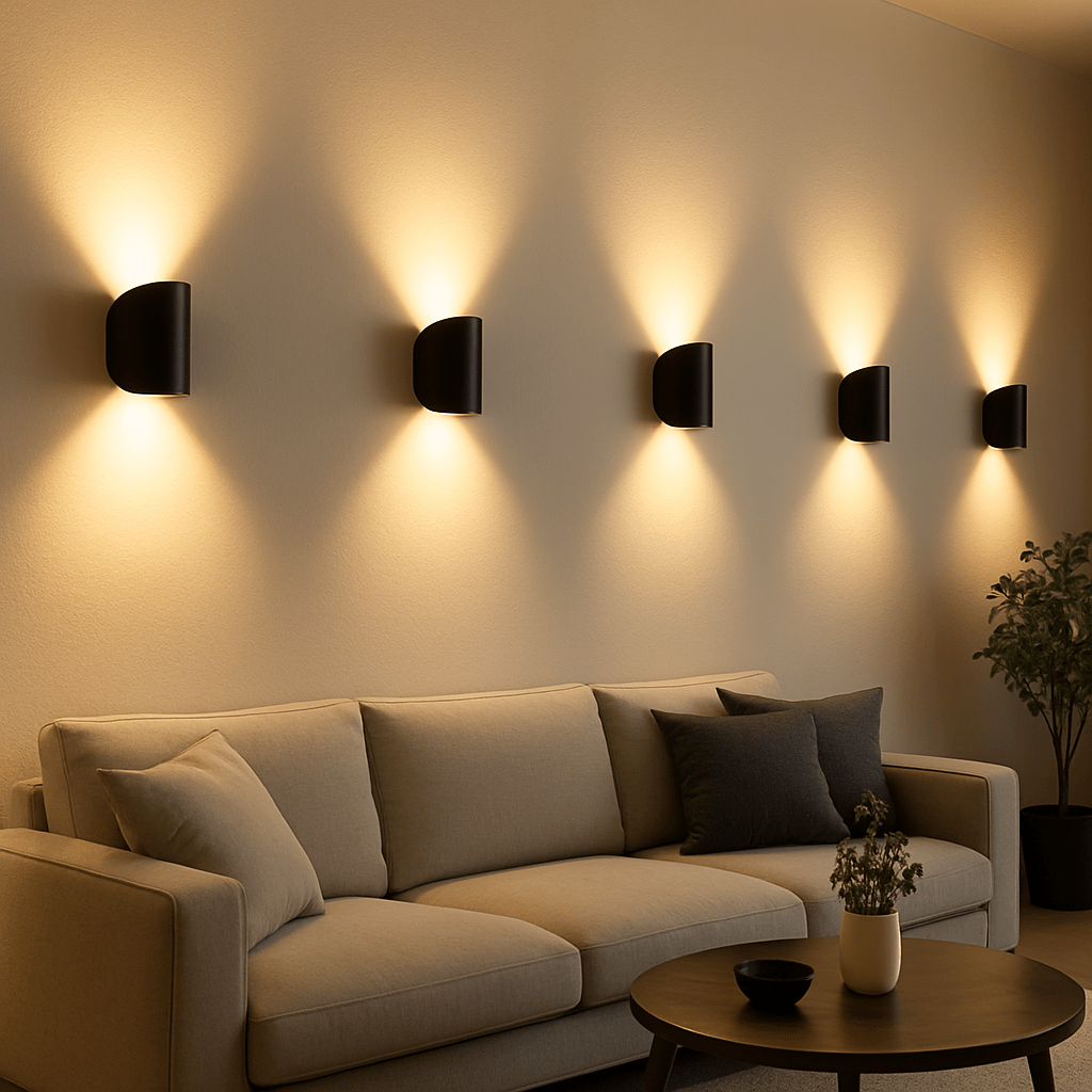 Moderne LED-Wandleuchte für stilvolle Wohnräume 2