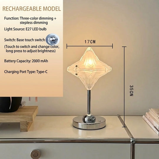 Moderne LED Tischlampe mit Touch-Control 4